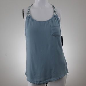 NWT Jessica Simpson Vintage Denim Pocket Tank